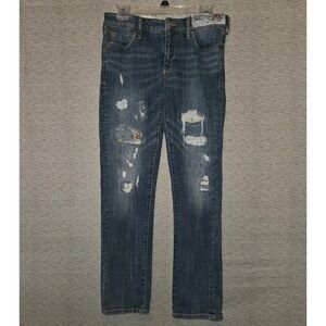 Pilcro and the Letterpress‎ Jeans 28 Anthropologie Patchwork Denim 30.5x29.5